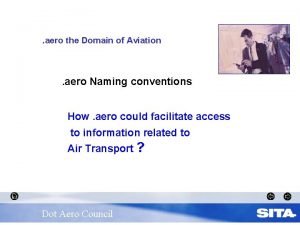 Aviation domain names
