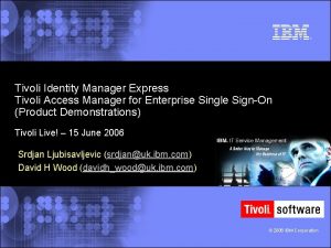Ibm esso