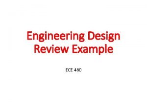Design review example