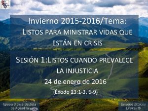 éxodo del invierno