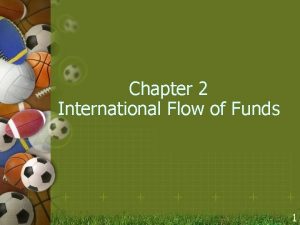 International flow of funds