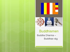 Buddhismen Buddha Dharma Buddhas vg Grundare av Buddhismen