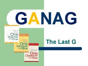 GANAG The Last G Three Minutes APK Opportunities