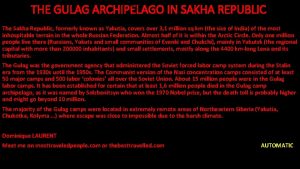 The THE GULAG ARCHIPELAGO IN SAKHA REPUBLIC until