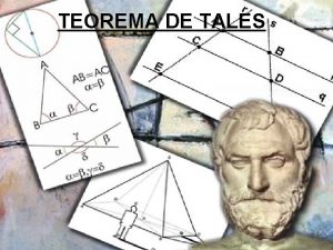 Teorema de tales