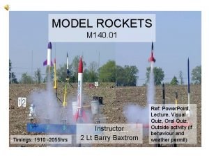 Rocket parts names