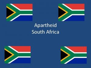 Apartheid South Africa South Africa Tribes in South