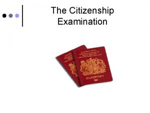 What is citizenship