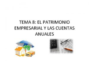 El patrimonio empresarial