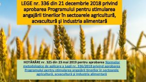 LEGE nr 336 din 21 decembrie 2018 privind