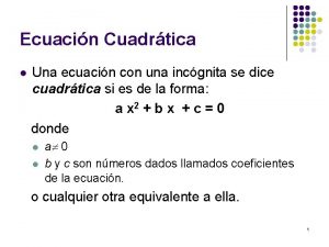 Cuadrtica