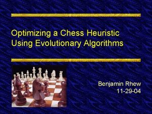 Chess heuristic