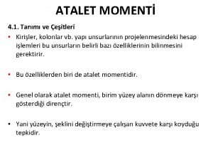 üçgenin atalet momenti