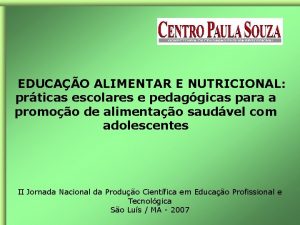 EDUCAO ALIMENTAR E NUTRICIONAL prticas escolares e pedaggicas