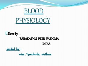 Types of hemoglobin