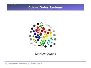 Colour order system