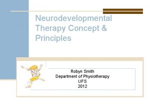Neurodevelopmental therapy principles