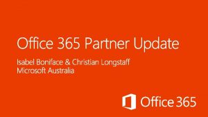 Office 365 Service Upgrade Center for Enterprises Office