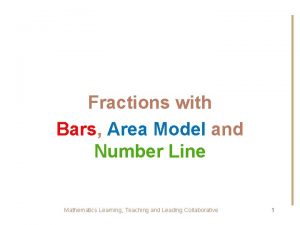Area model fractions