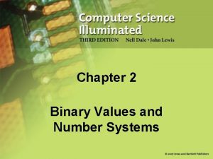 Chapter 2 Binary Values and Number Systems Chapter