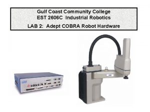Gulf Coast Community College EST 2606 C Industrial