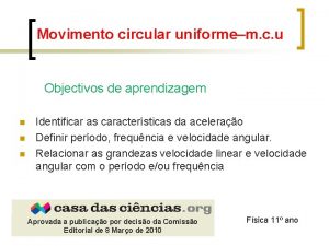 Aceleracao centripeta