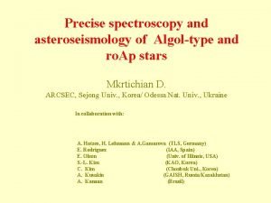 Precise spectroscopy and asteroseismology of Algoltype and ro