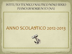 Istituto nautico sorrento