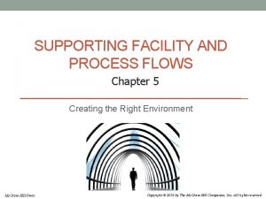 Supporting facility and process flows