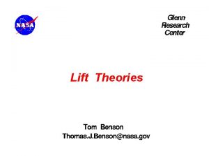 Theories of lift