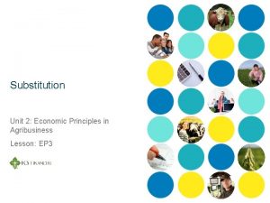Economic principle of substitution