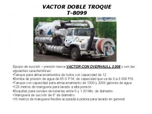 Boquillas para vactor