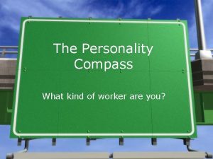 Personality compass test