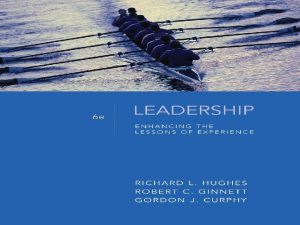 Assessing leadership and measuring its effects