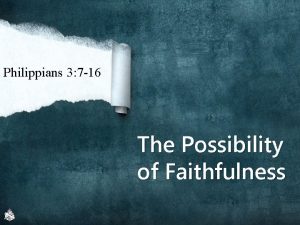 Philippians 3:15-16