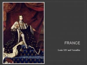 Versailles overview