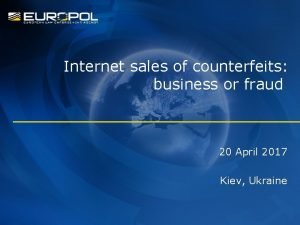 Internet sales of counterfeits business or fraud 20