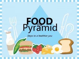 Food pyramid for kids