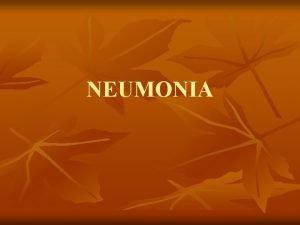 Clasificacion de neumonia adquirida en la comunidad