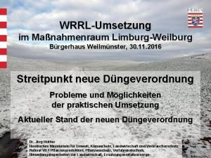 Hessisches Ministerium fr Umwelt Klimaschutz Landwirtschaft und Verbraucherschutz