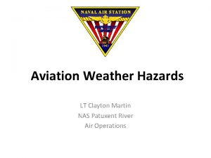 Navy flight weather briefer