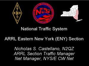 National Traffic System ARRL Eastern New York ENY