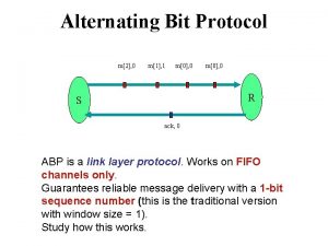 Alternating bit protocol
