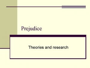 Realistic conflict theory