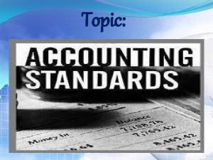 Accounting standard meaning Accounting standard meaning