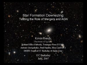 Star Formation Downsizing Testing the Role of Mergers