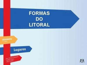 FORMAS DO LITORAL FORMAS DO LITORAL semelhana do