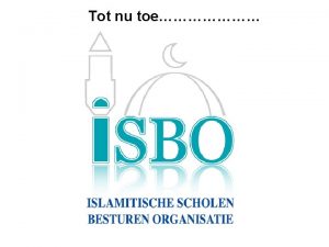 De geboorte van een nieuwe logo Islamitische Schoolbesturen