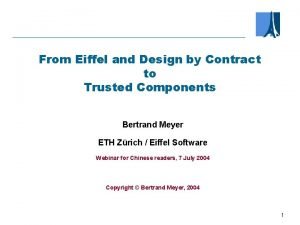 Design by contract