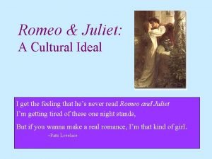 Romeo juliet hot